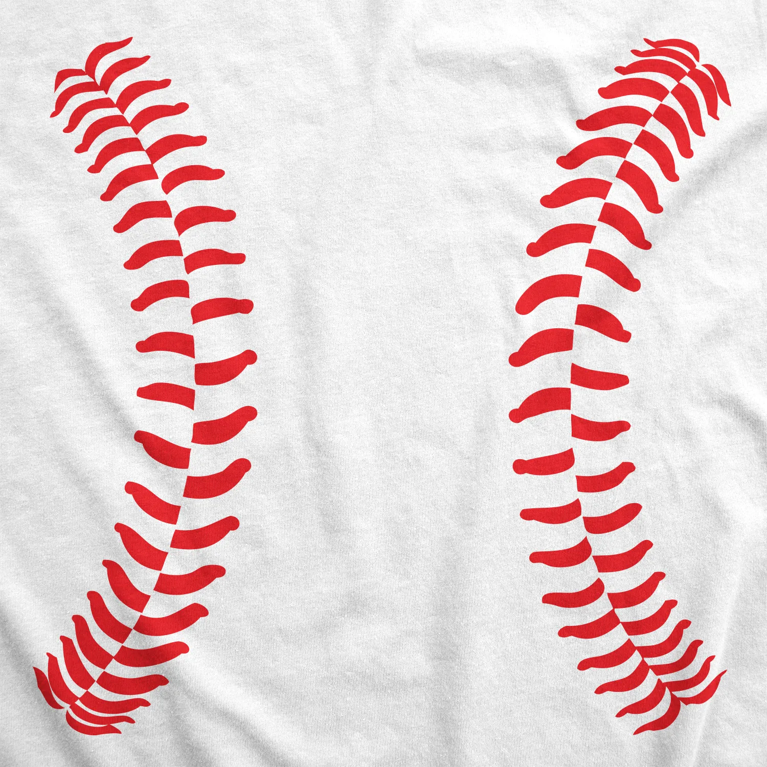 Baseball Laces Maternity T Shirt