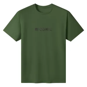 Be ICONIC Embroidered Men's Casual Cotton T-shirt