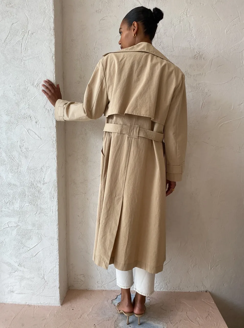 Bec and Bridge Maral Coat in Sand