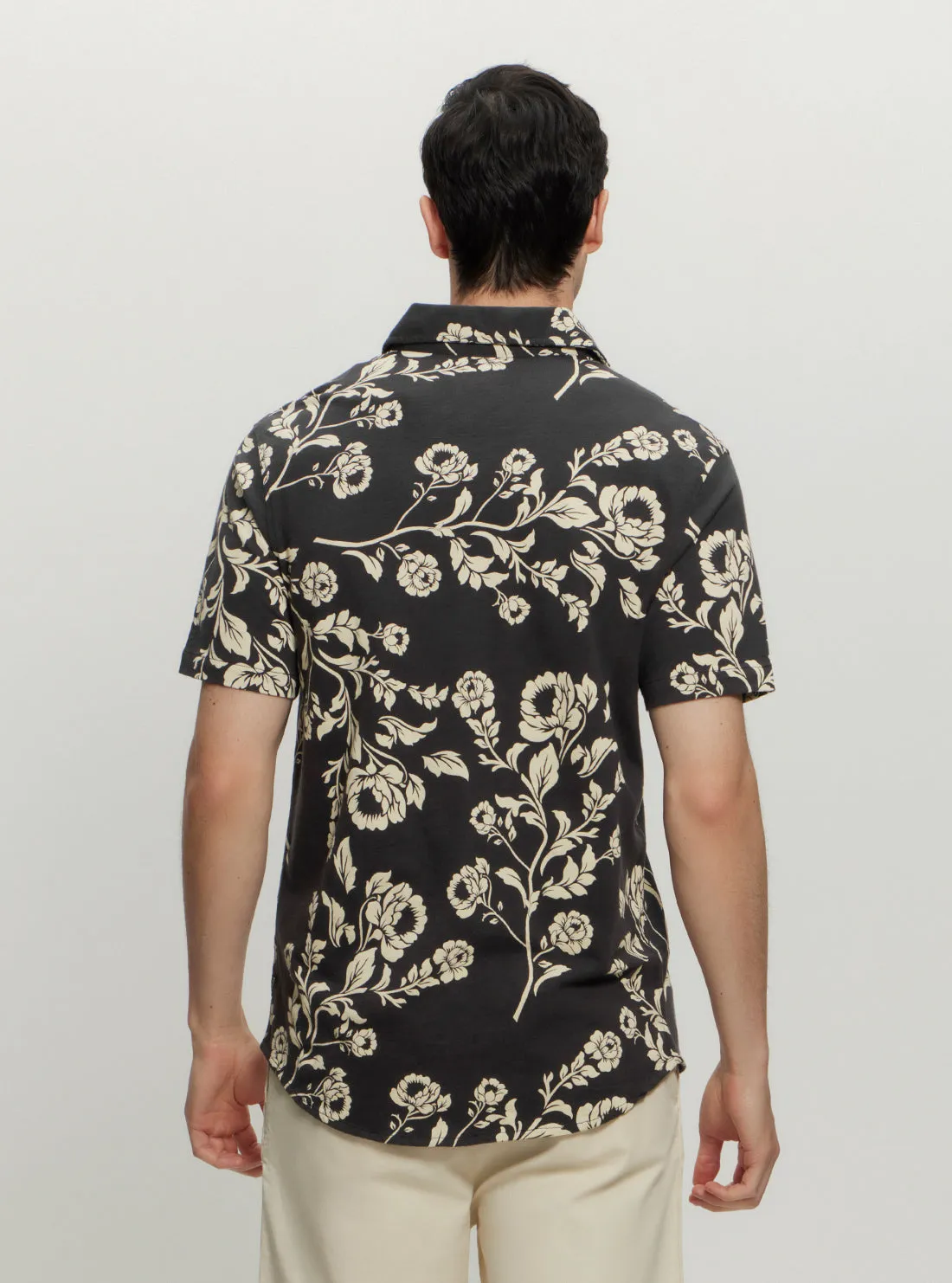 Black Parker Floral Shirt