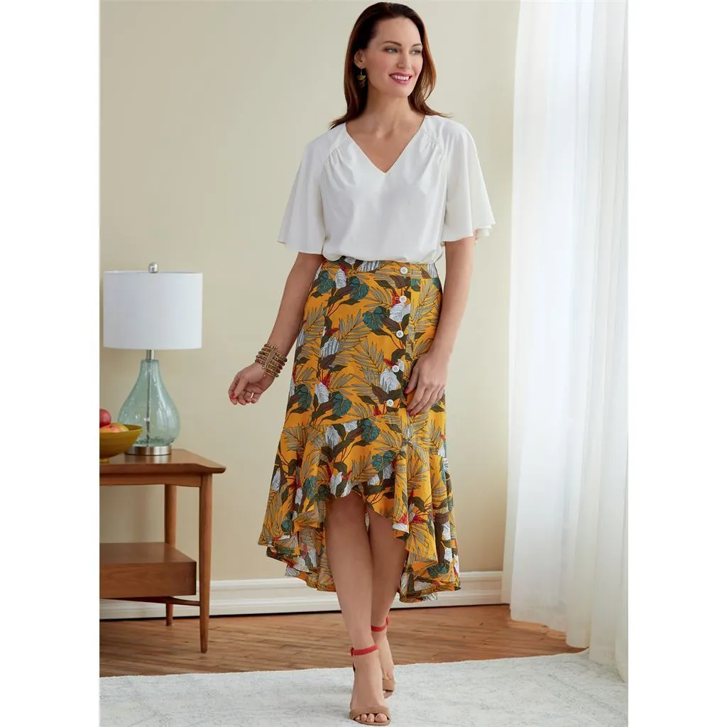 Butterick Pattern B6770 MISSES' TOP & SASH