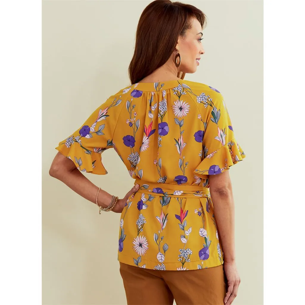 Butterick Pattern B6770 MISSES' TOP & SASH