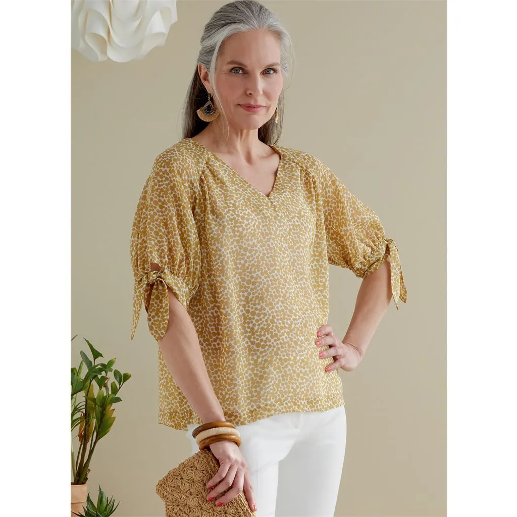 Butterick Pattern B6770 MISSES' TOP & SASH