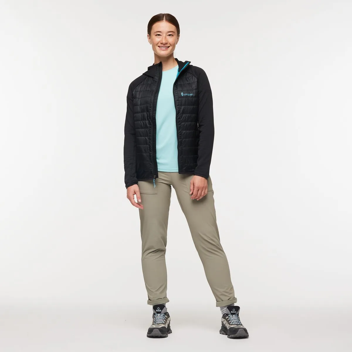 Capa Hybrid Insulated Hooded Jacket - Womens