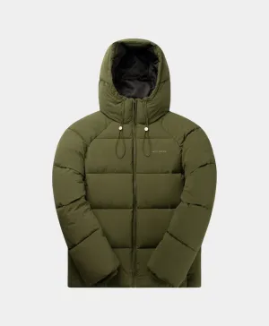 Cardamom Green Relaxed Puffer