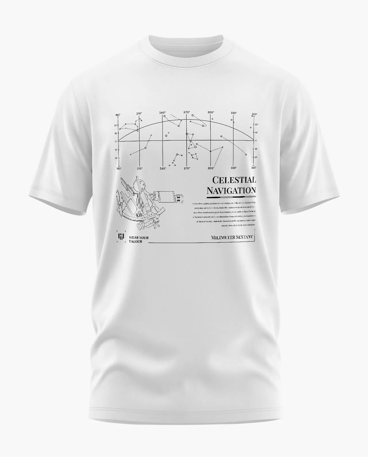 Celestial Navigation Signature LuxeSoft Cotton T-Shirt