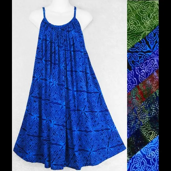 Celtic Premium Batik Parachute Dress