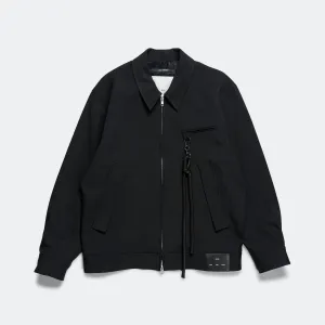 Coach Jacket - Black Recycled Poly