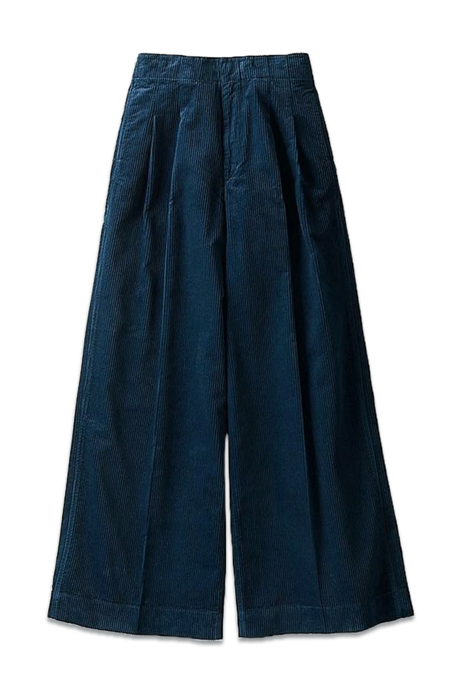 Corduroy Wide Leg Trousers