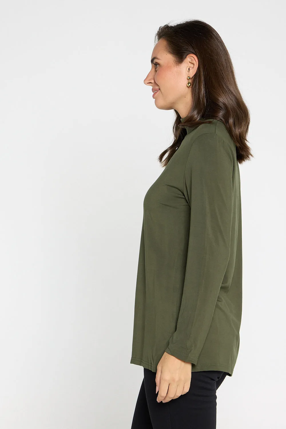 Deb Bamboo Skivvy - Olive