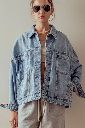 Denim Button Up Jacket