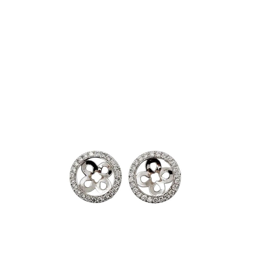 Diamond Pave Earring Jackets