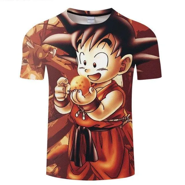 Dragon Ball Goku t-shirts