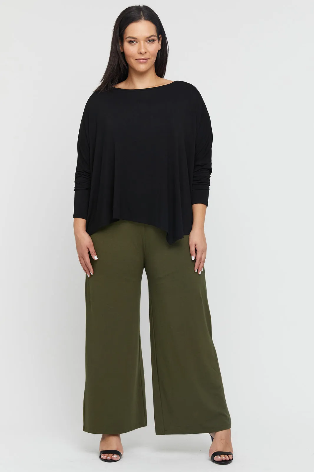 Eva Pant - Dark Olive