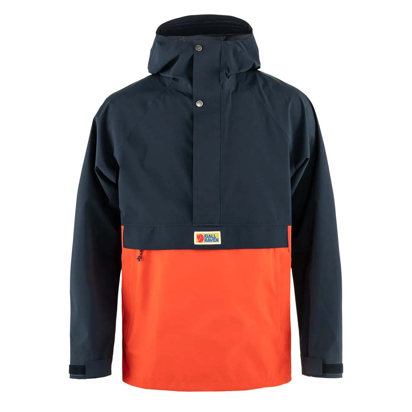 Fjallraven Vardag Hydratic Anorak Dark Navy / Flame Orange