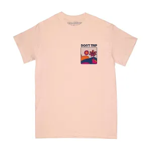 Free & Easy: Palm Tree Swirl SS Tee (Peach)