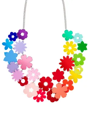 GIANT Festival of Flowers Statement Necklace