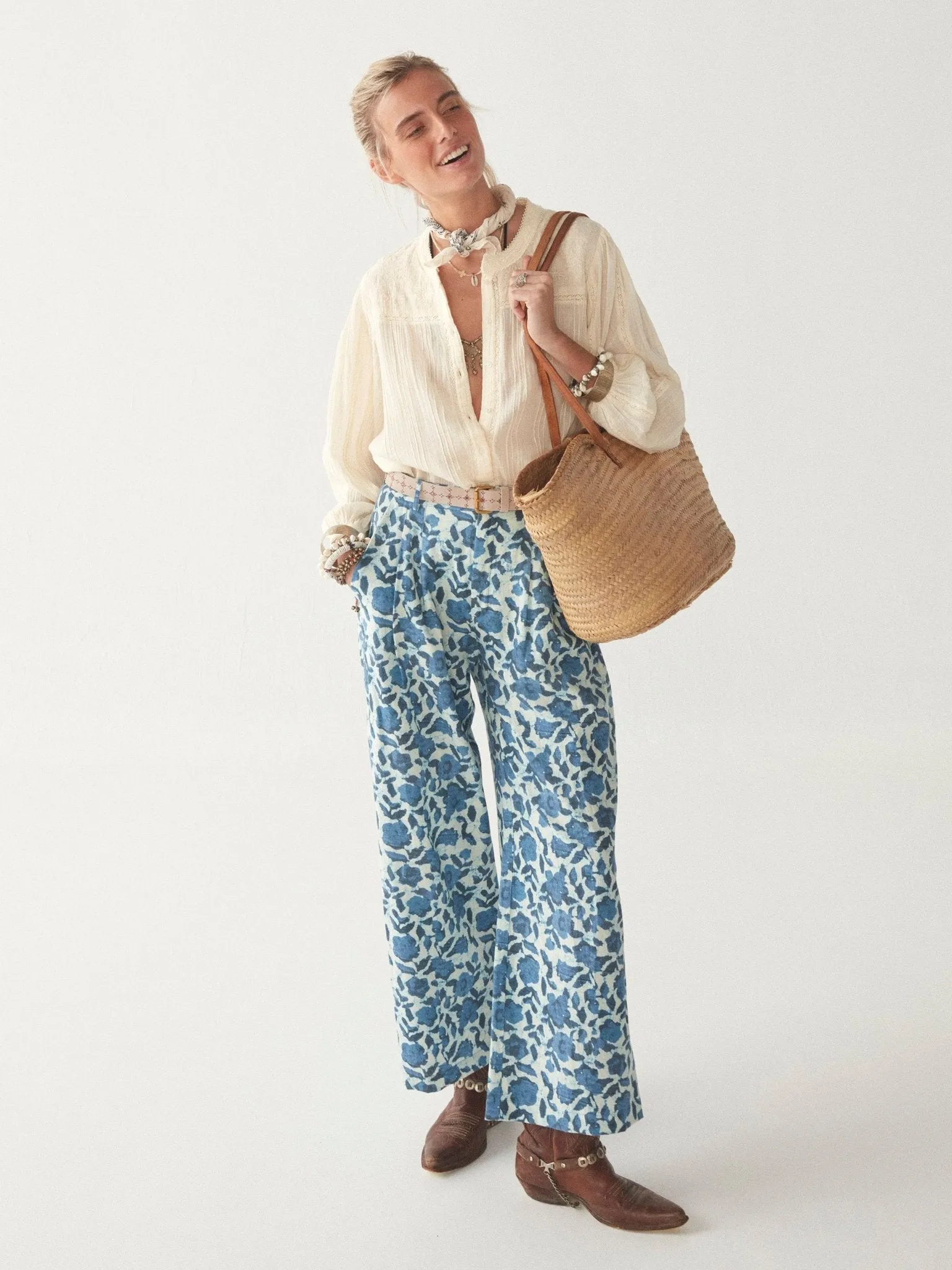 Indira Pant - Blue Poppy