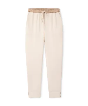 Ipekyol Contrast Waist Trousers Off White