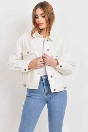 Ivory 90s Denim Jacket