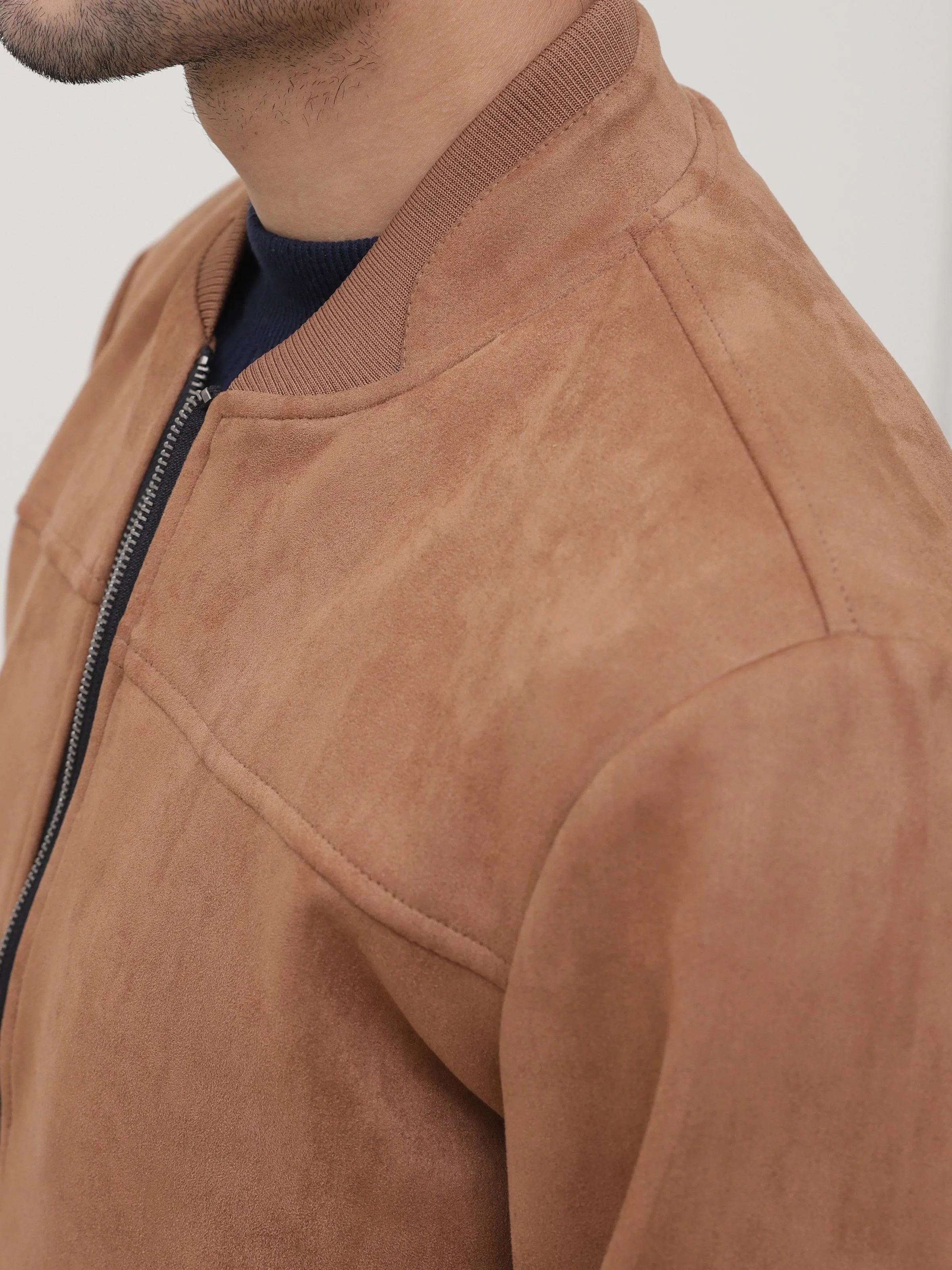 JACKET FULL SLEEVE CAMEL