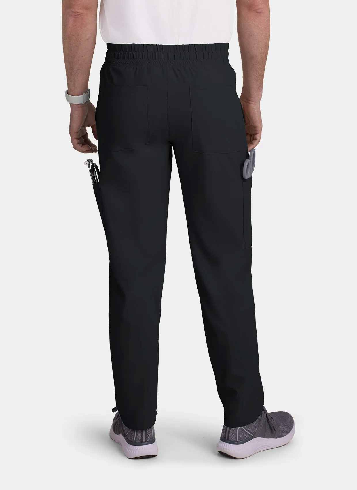 Koi Cureology Neuro Cargo Scrub Trousers - Black