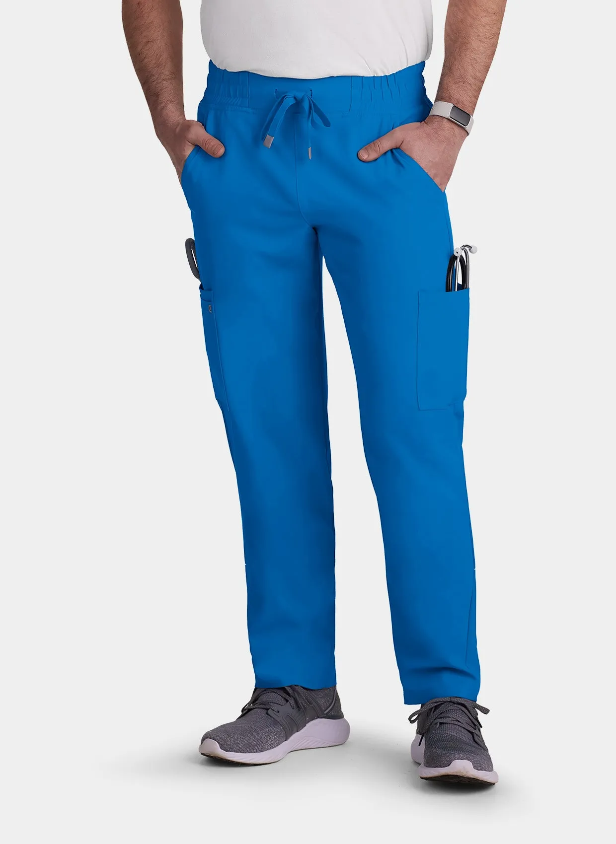 Koi Cureology Neuro Cargo Scrub Trousers - Royal