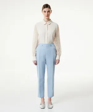 Machka Button Accessory Trousers Blue