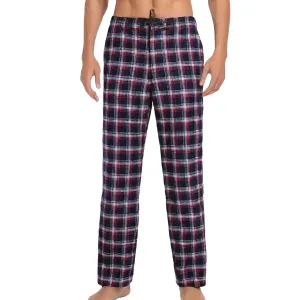 Mens Flannel Side Pocket Cotton Lounge Pajama Trouser