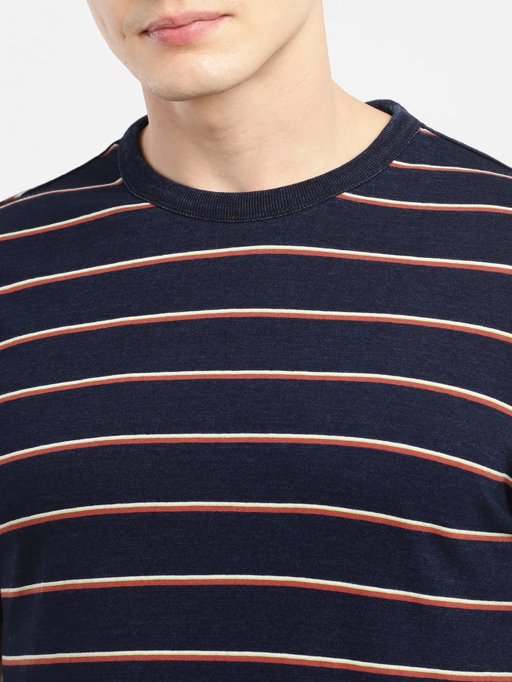 Men's Striped Slim Fit T-shirt