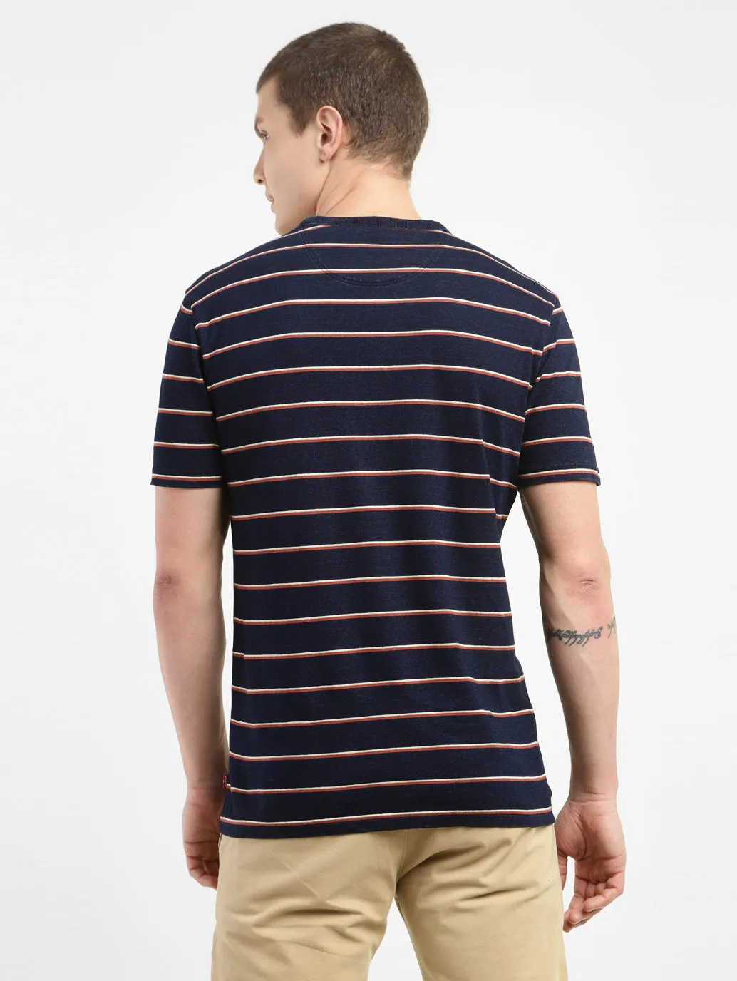 Men's Striped Slim Fit T-shirt