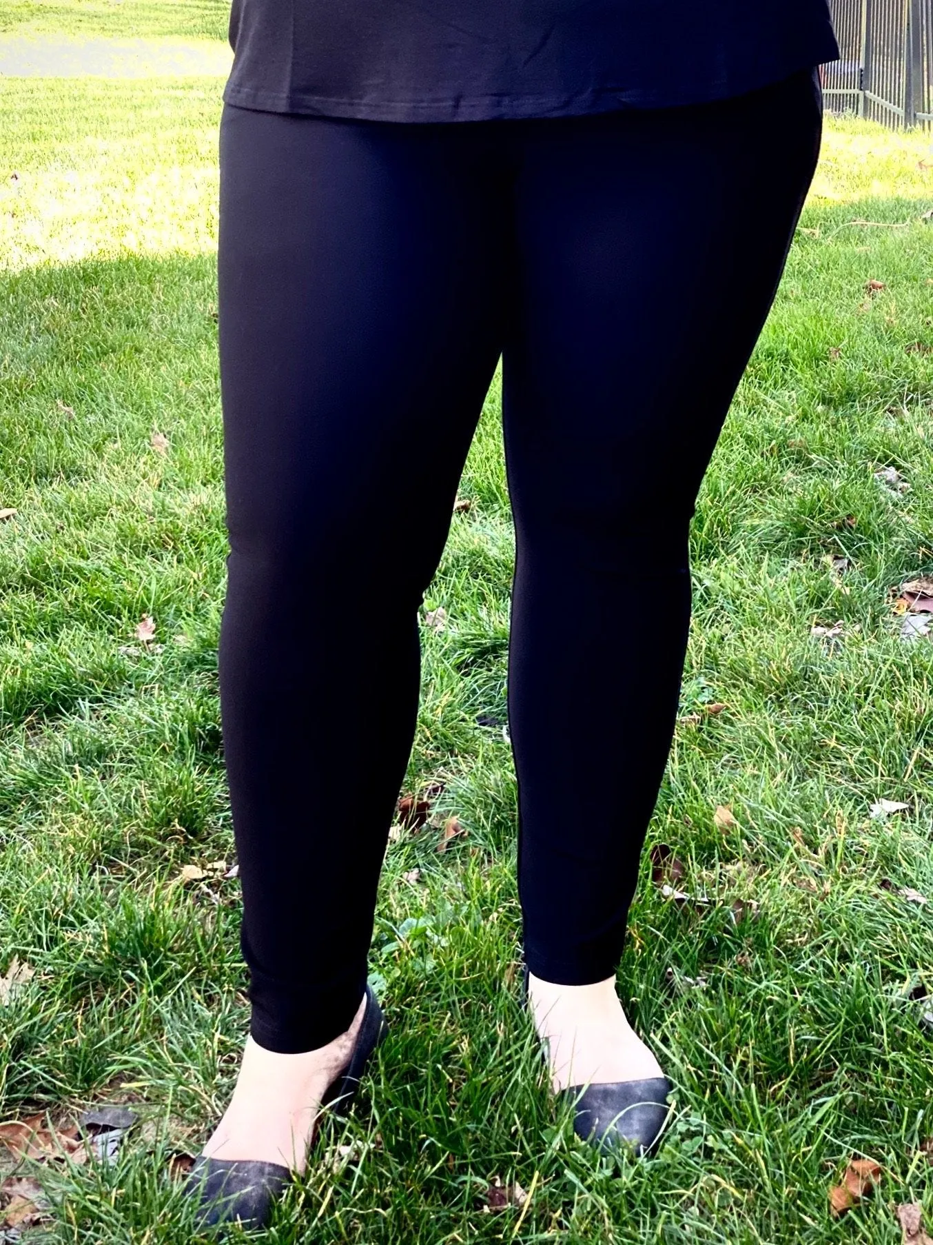 My Perfect Ponte Pants in Black