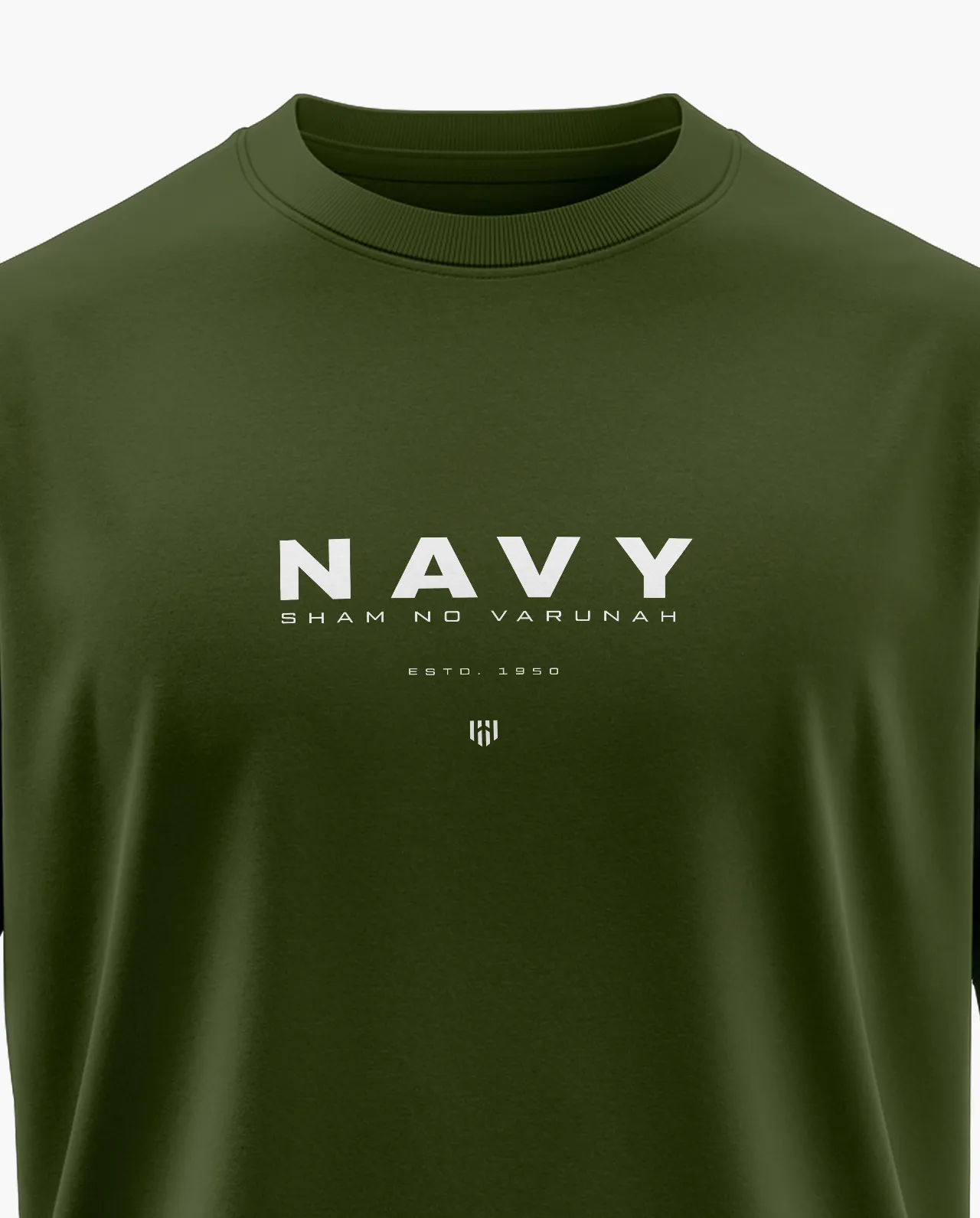 NAVY ORIGIN Signature LuxeSoft Cotton T-Shirt