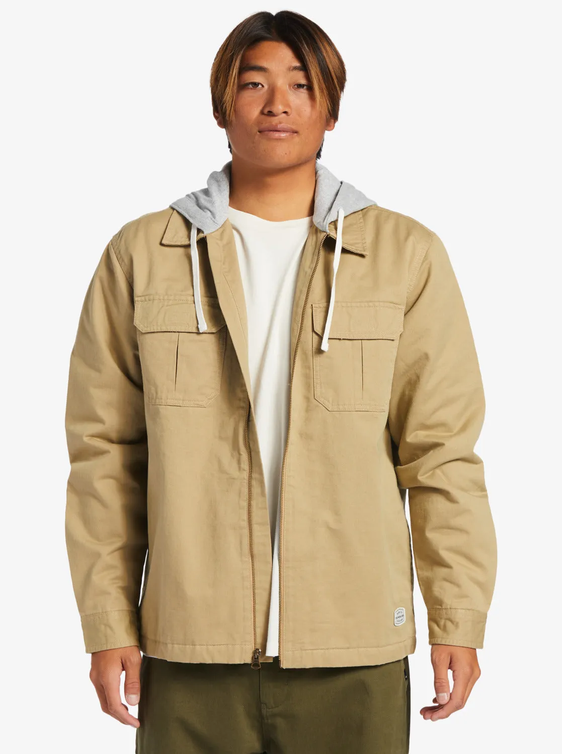 New Aitor Hooded Jacket - Plage