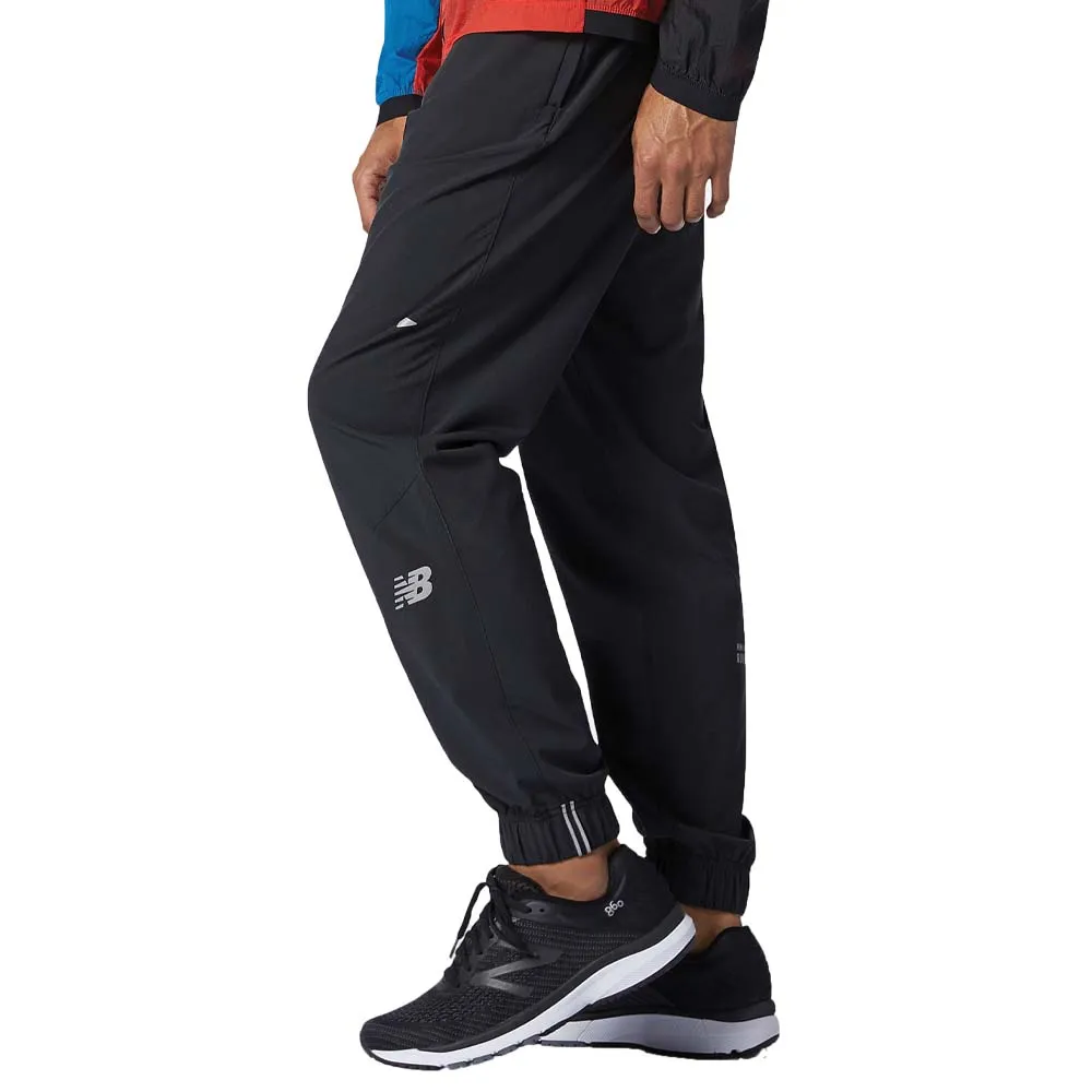 New Balance Impact Run Woven Trousers (Mens) - Black