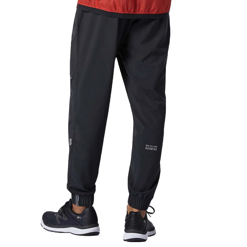 New Balance Impact Run Woven Trousers (Mens) - Black