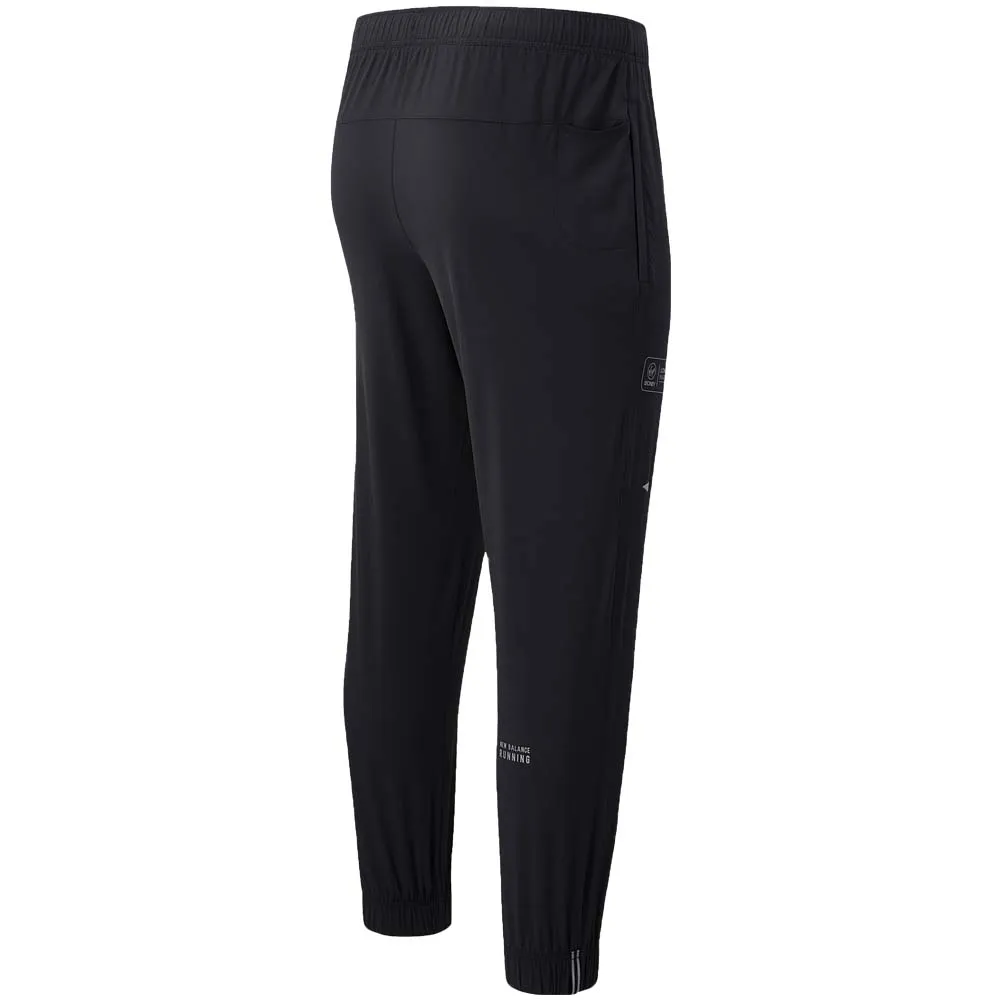 New Balance Impact Run Woven Trousers (Mens) - Black