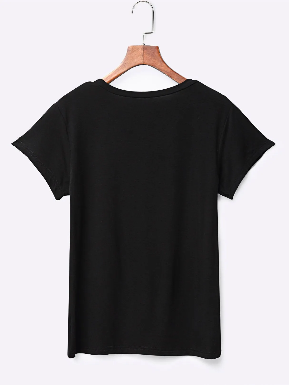 OEM ODM Round Neck Letter Short Sleeve T-Shirts