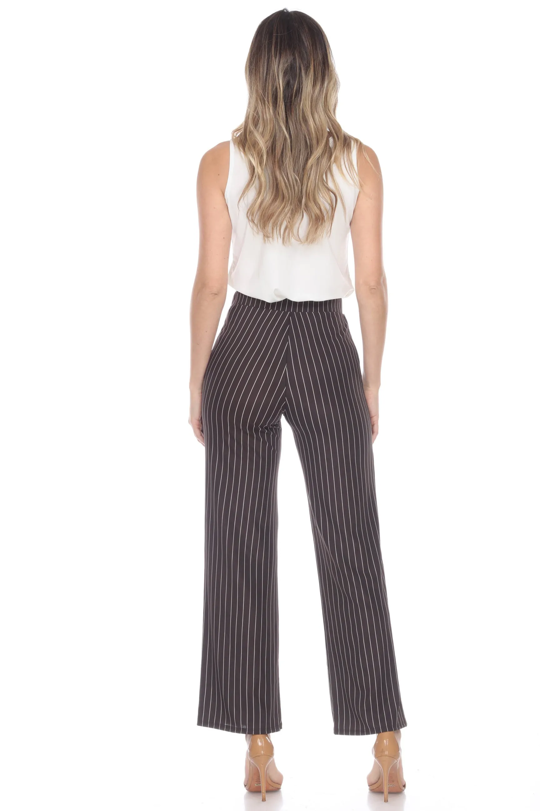 OTM Stripe Straight Pants-5034TM-ARD1