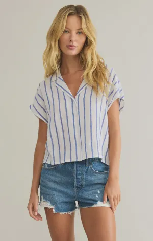 PARALLEL BUTTON DOWN TOP