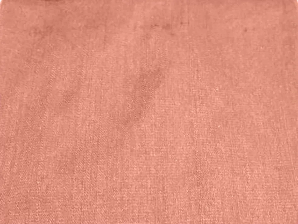 Peach Orange Plain Dola Silk Fabric