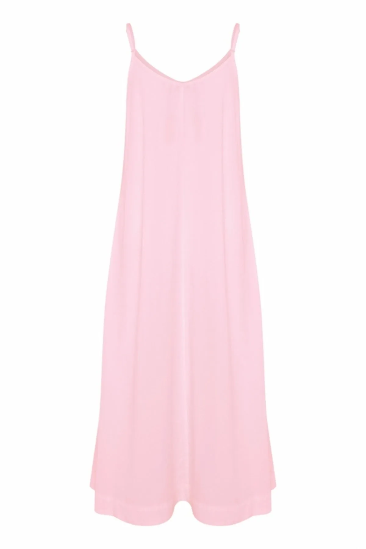 Pink Summer Midi Dress