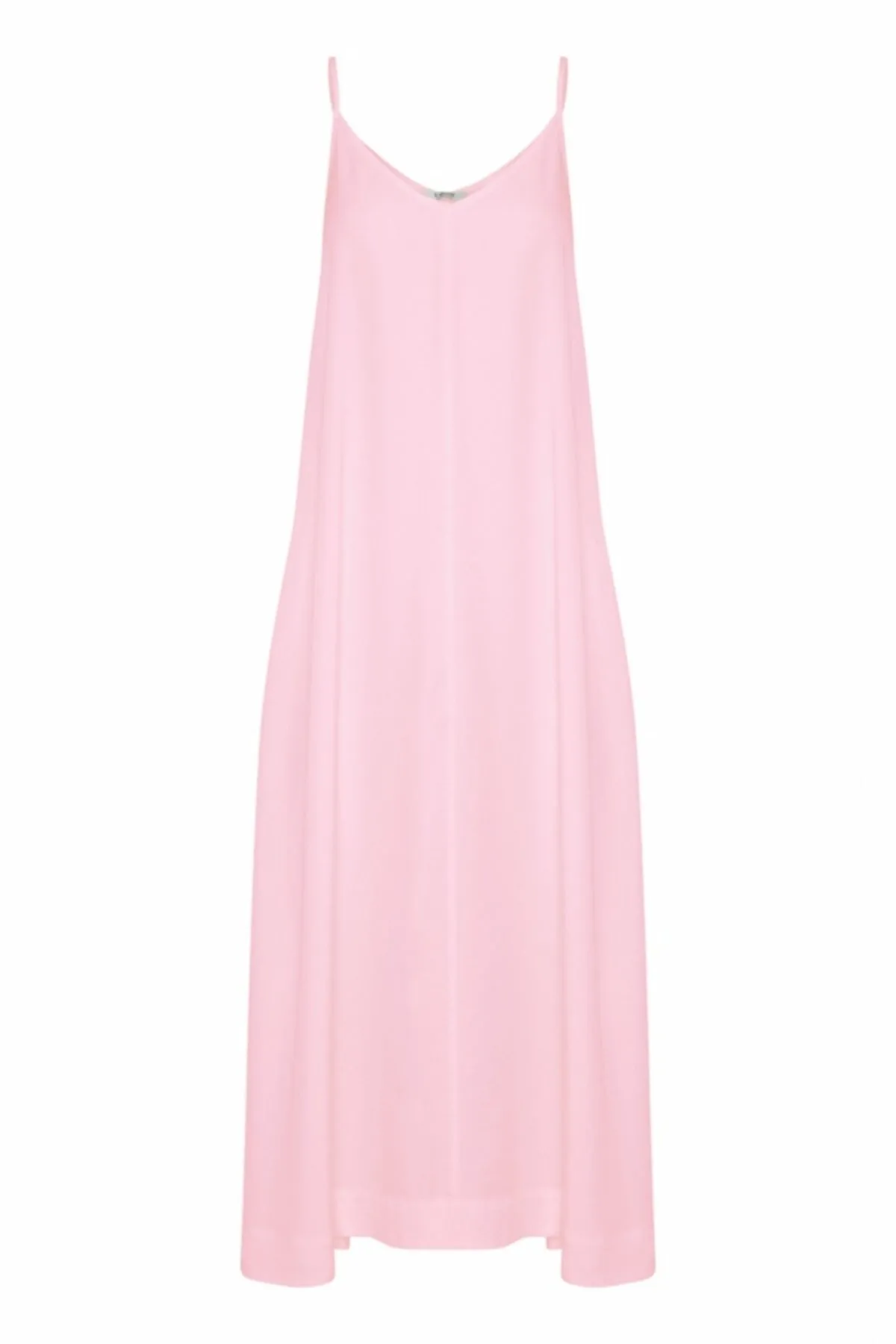 Pink Summer Midi Dress