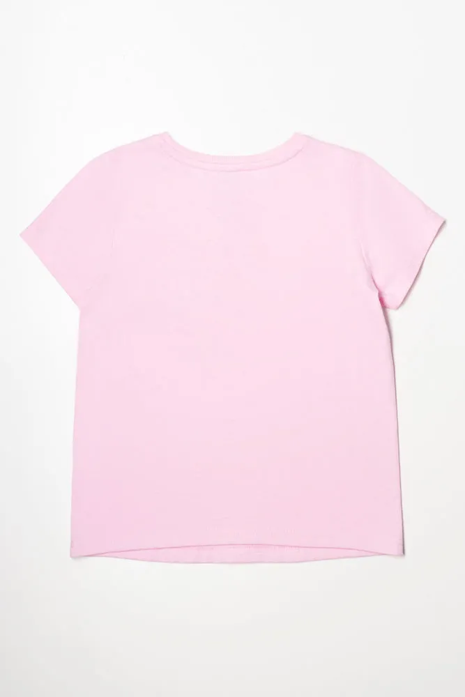 Pocket T-Shirt Light Pink