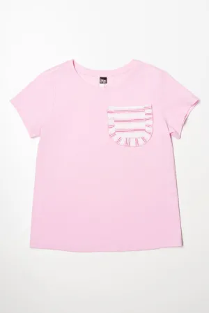 Pocket T-Shirt Light Pink