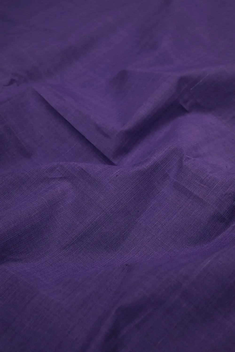 Poppy Purple Mangalagiri Cotton Fabric