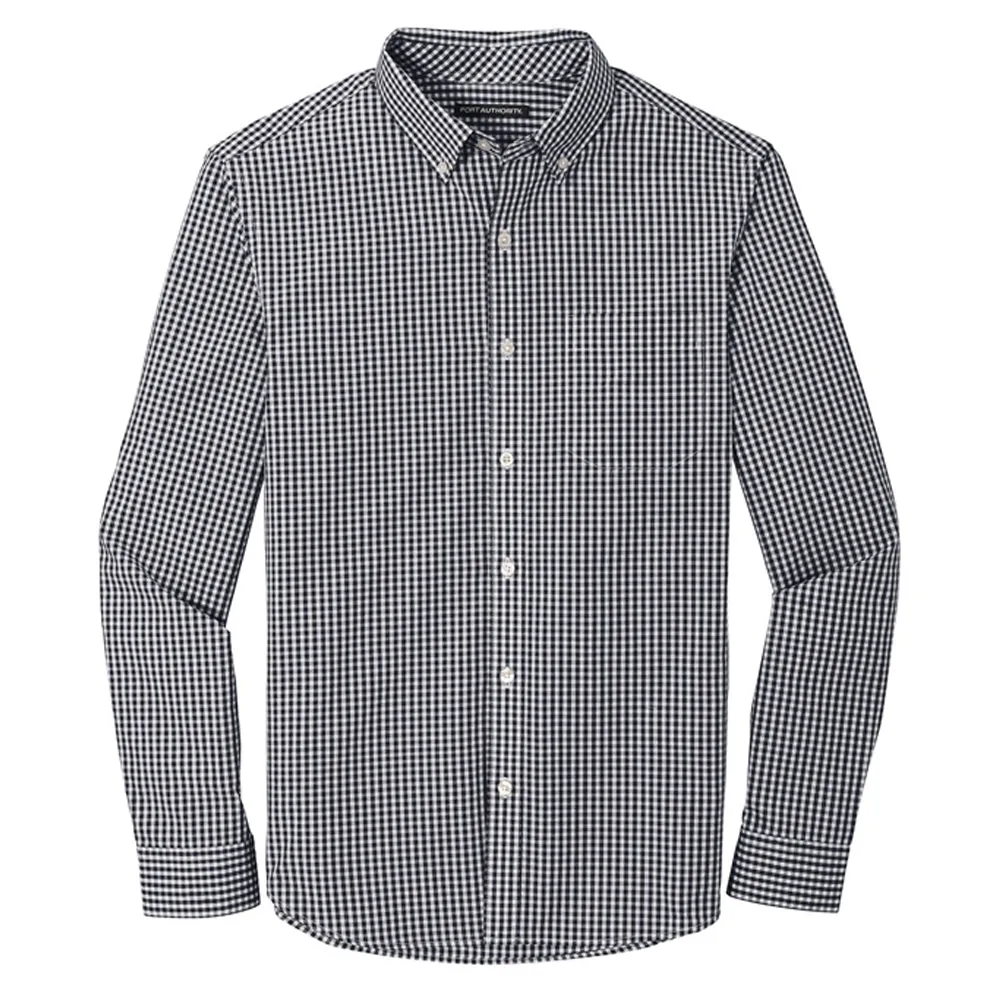 Port Authority Broadcloth Gingham Easy Care Shirt