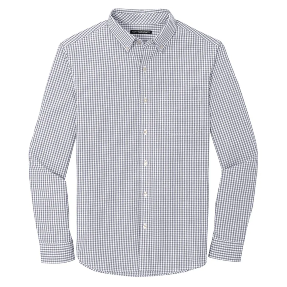 Port Authority Broadcloth Gingham Easy Care Shirt