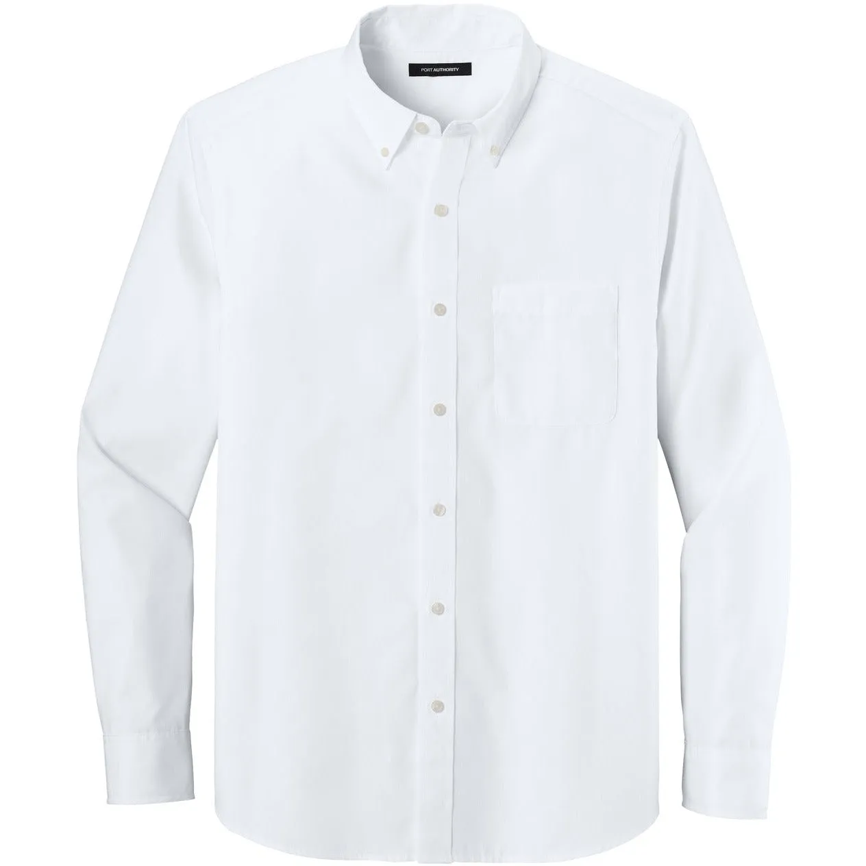 Port Authority® Long Sleeve Nailhead Easy Care Shirt