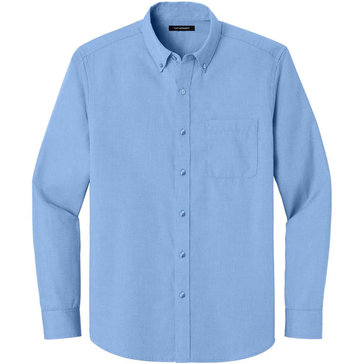 Port Authority® Long Sleeve Nailhead Easy Care Shirt